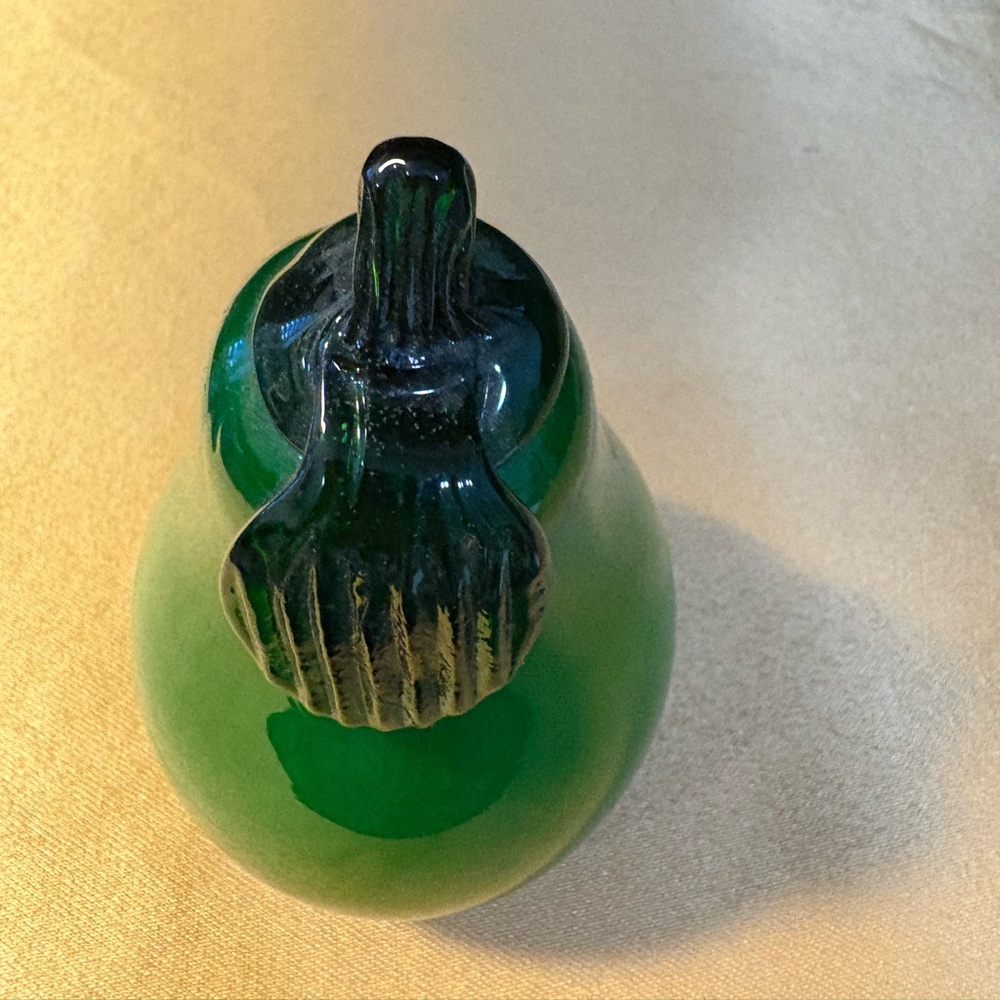 Vintage Glass Pear